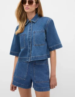 PATCH POCKET COTTON SHORT