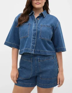 PATCH POCKET COTTON SHORT