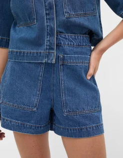 PATCH POCKET COTTON SHORT