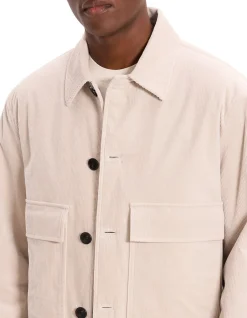 Patch Pocket Jacket in Brushed Corduroy