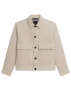 Patch Pocket Jacket in Brushed Corduroy