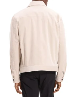Patch Pocket Jacket in Brushed Corduroy