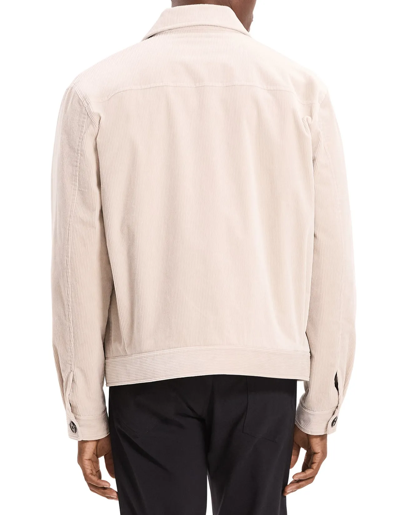 Patch Pocket Jacket in Brushed Corduroy