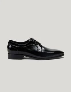 Patent Derby Lace Up