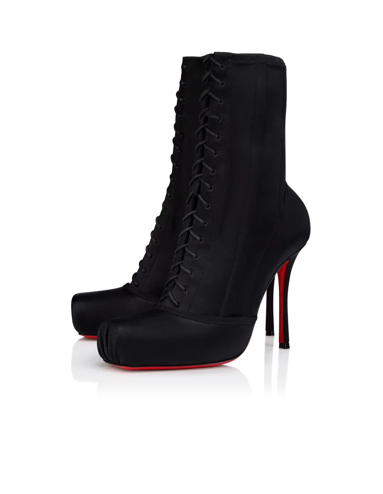 PAVLOVA BOOTY 100 CREPE SATIN BLACK