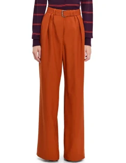 PEACHES PLEATED TROUSERS