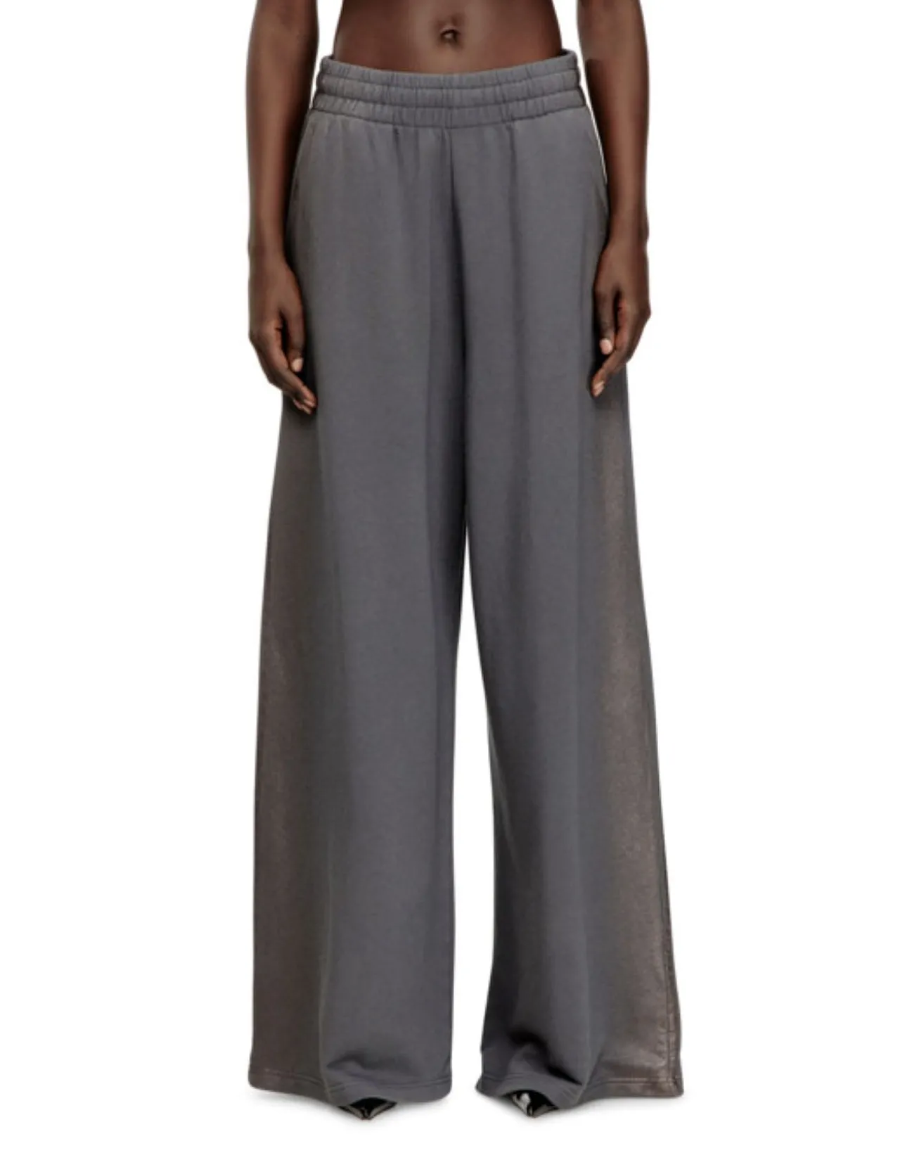 P-ELIC WIDE LEG COATED TRACKSUIT PANTS