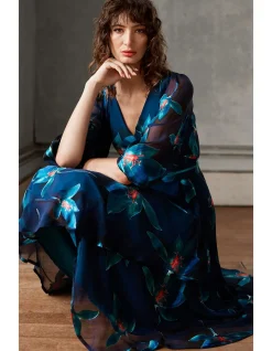 PENDULUM WRAP DRESS