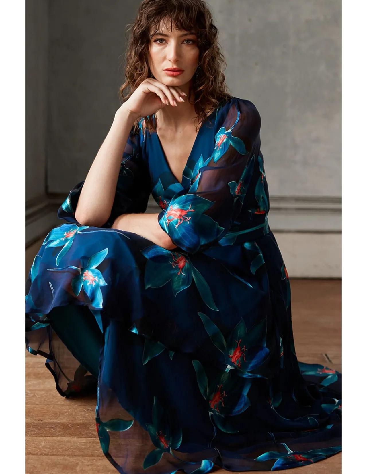 PENDULUM WRAP DRESS