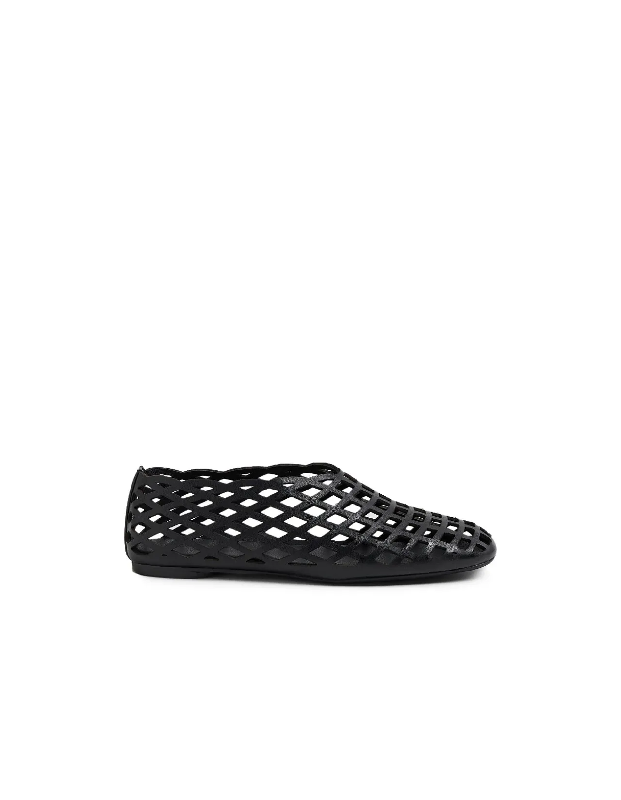 PENELOPIES Cut Out Leather Flats