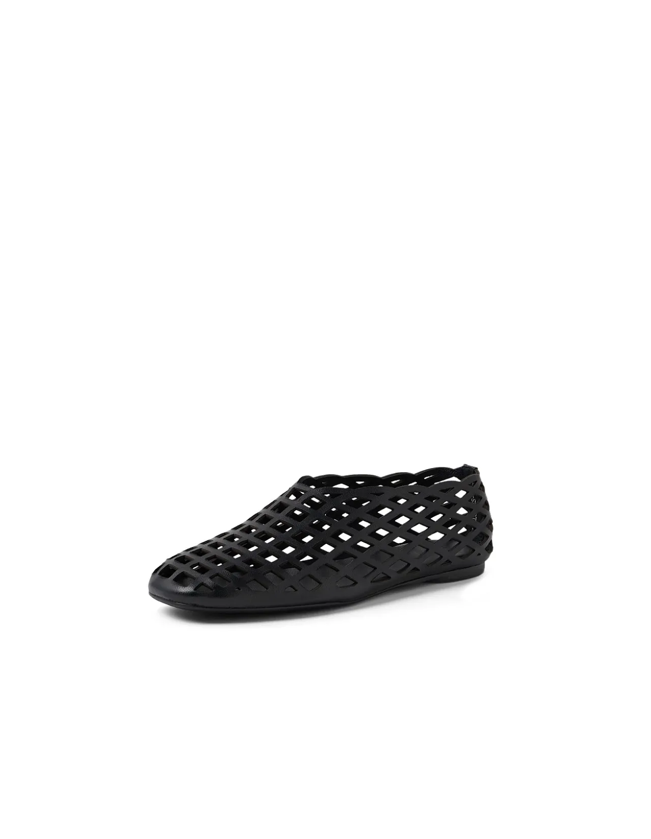 PENELOPIES Cut Out Leather Flats