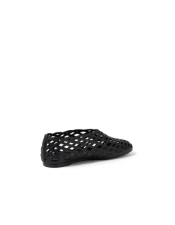 PENELOPIES Cut Out Leather Flats
