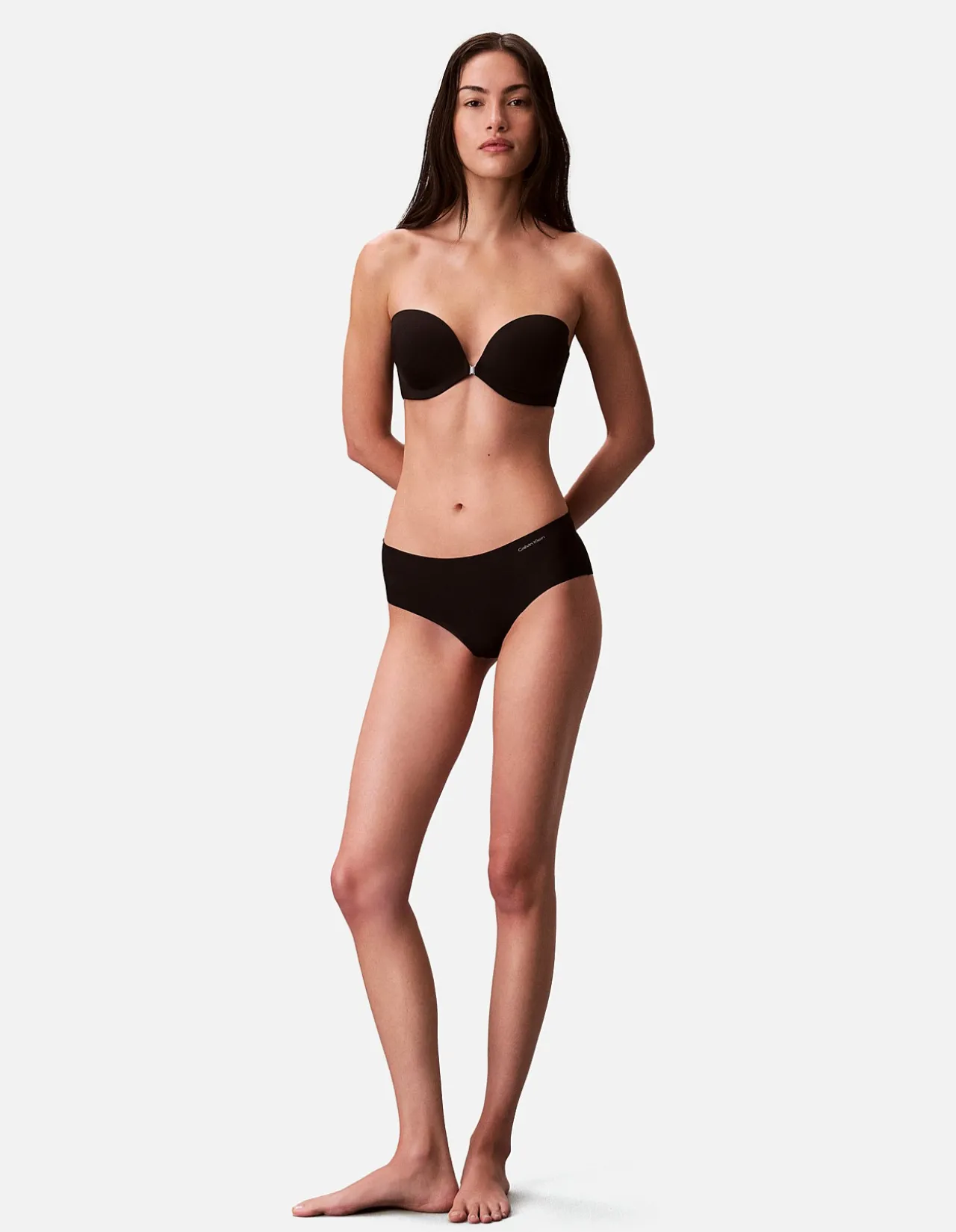 PERFECTLY FIT FRONT CLASP PU STRAPLESS