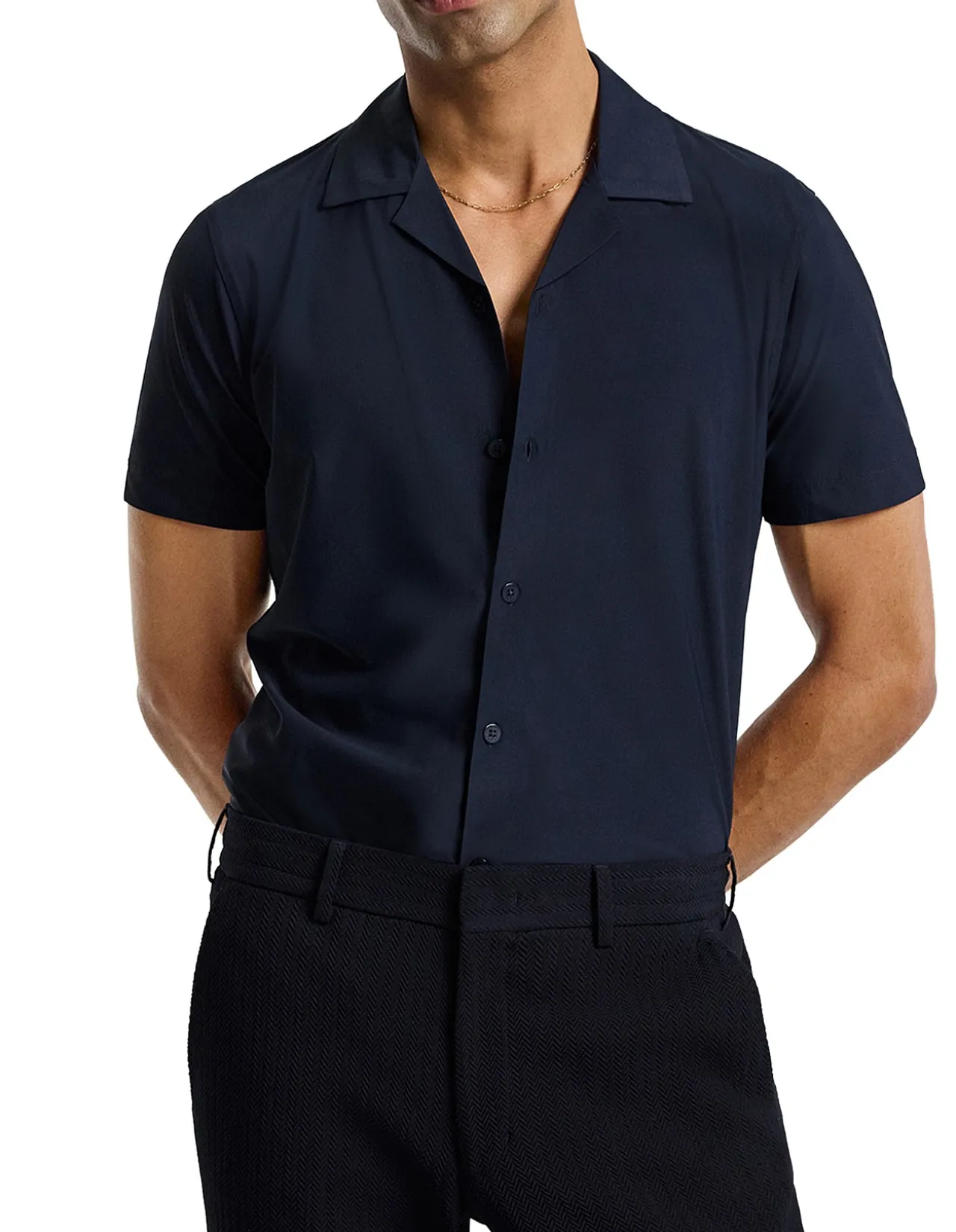 PERFORMANCE CUBAN COLLAR SHIRT