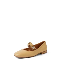Perky Ring Detail Square Toe Mary Janes