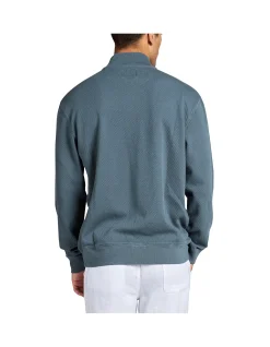 PERRY LS WAFFLE 1/4 ZIP