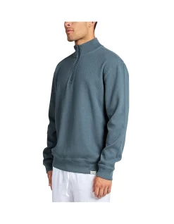 PERRY LS WAFFLE 1/4 ZIP