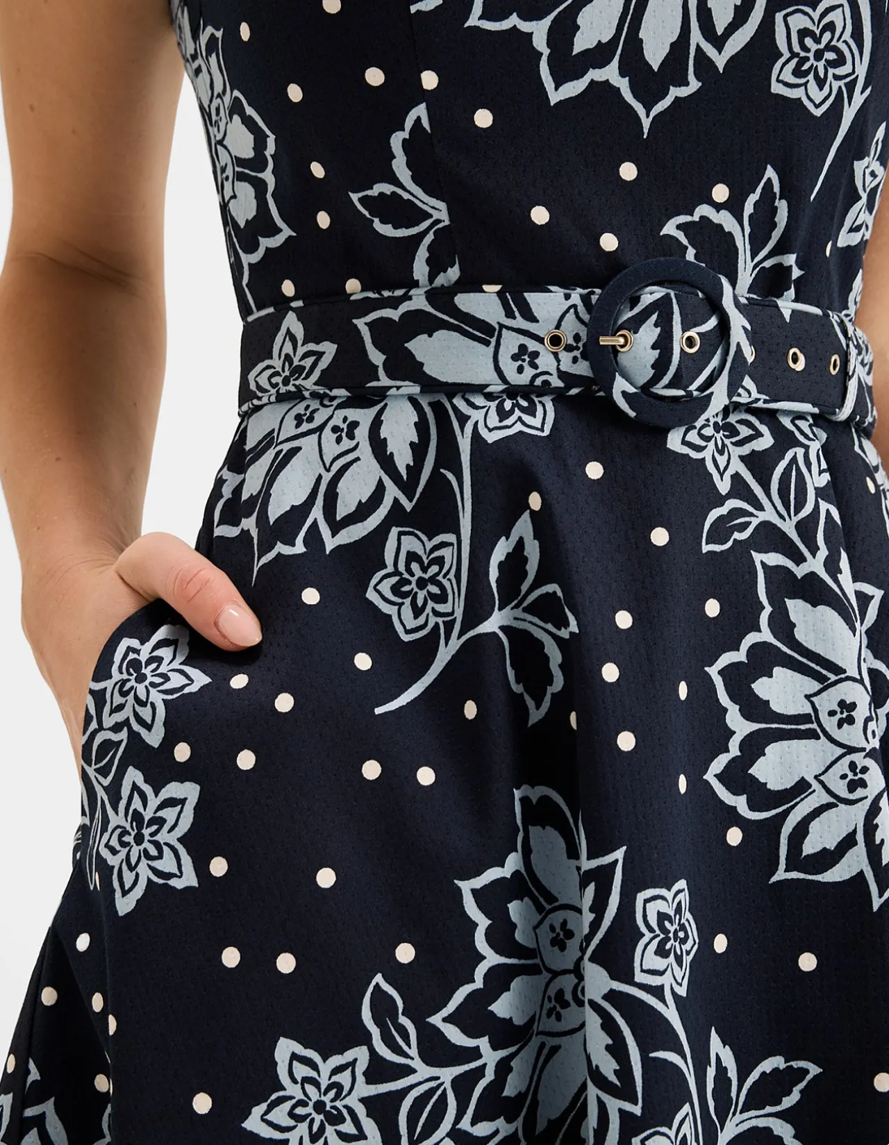 Petal Floral Dot Dress