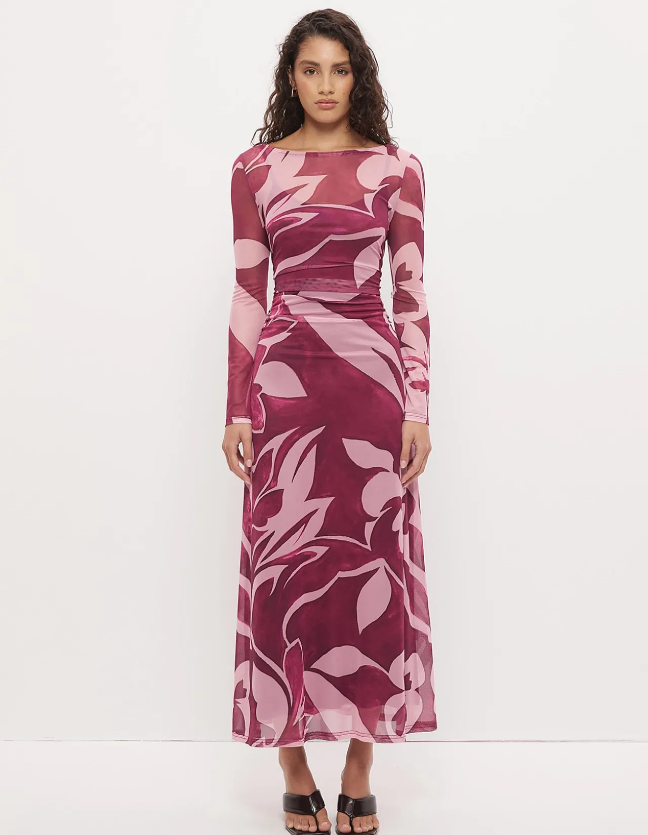 PETA SHEER MAXI DRESS