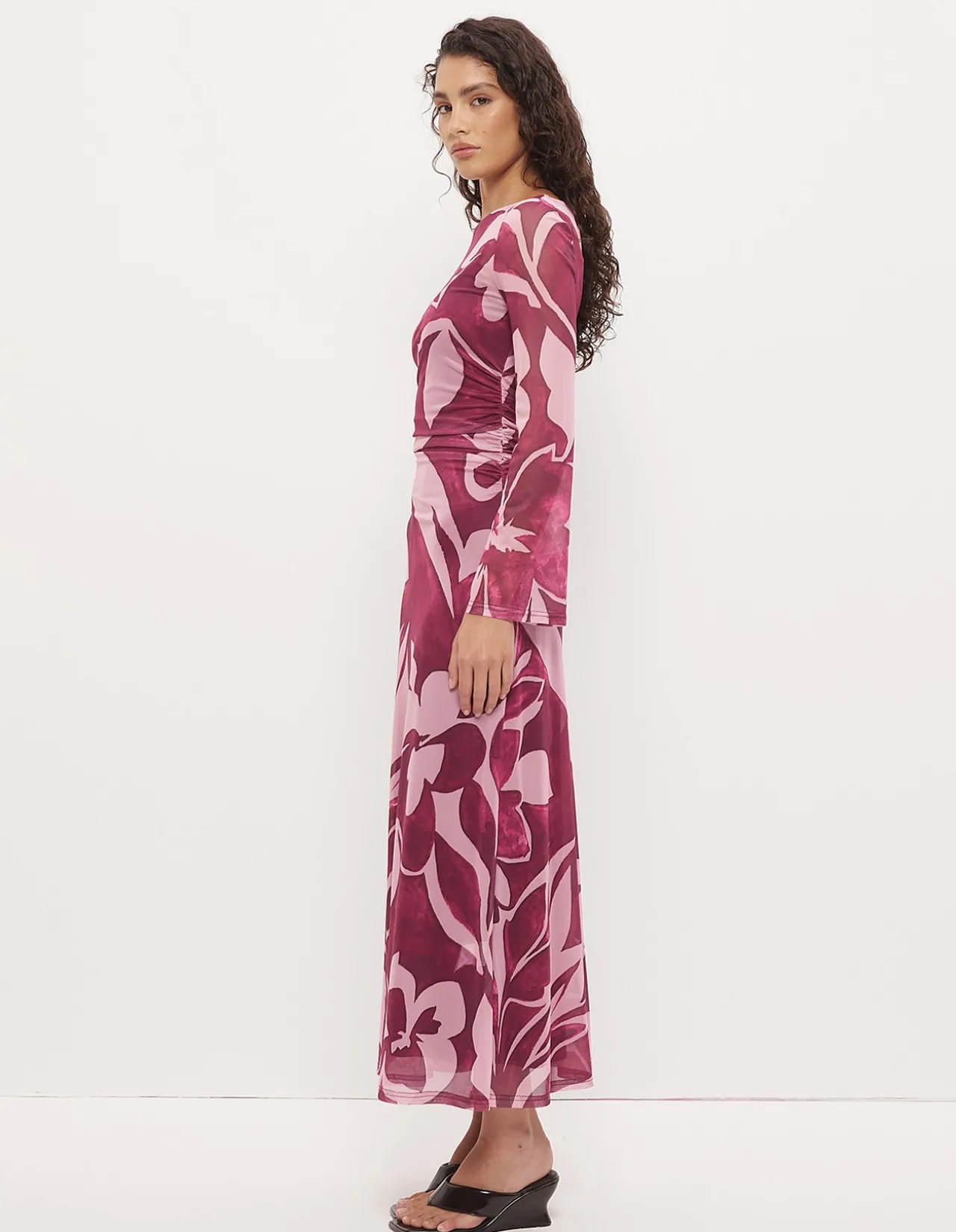 PETA SHEER MAXI DRESS