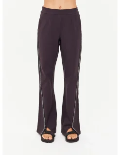 Petra Mid Rise Split Hem Flare Pant