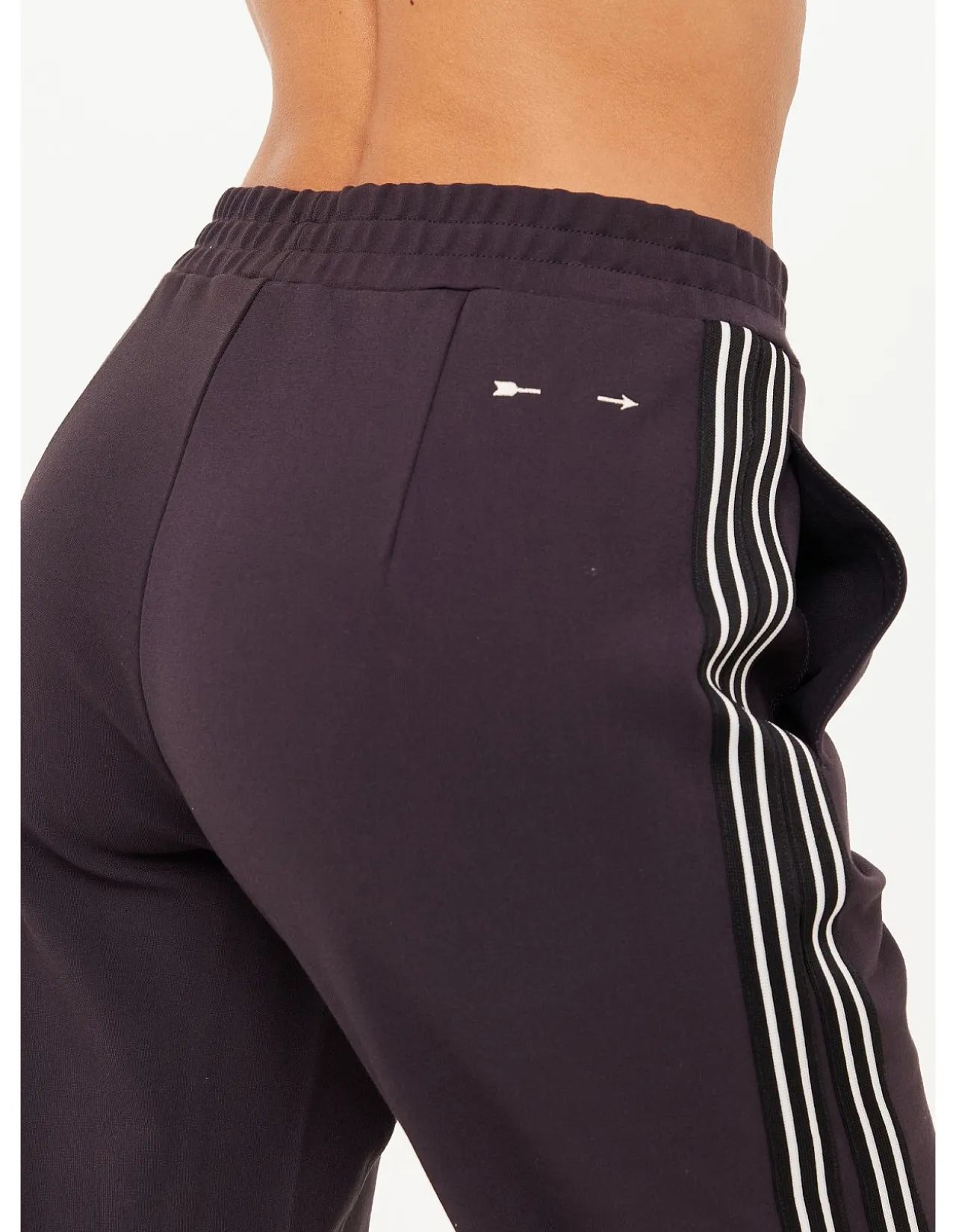 Petra Mid Rise Split Hem Flare Pant