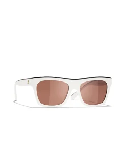 Pillow WHITE DARK BROWN Sunglasses