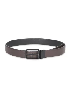 PIN BUCKLE REVERSIBLE BELT