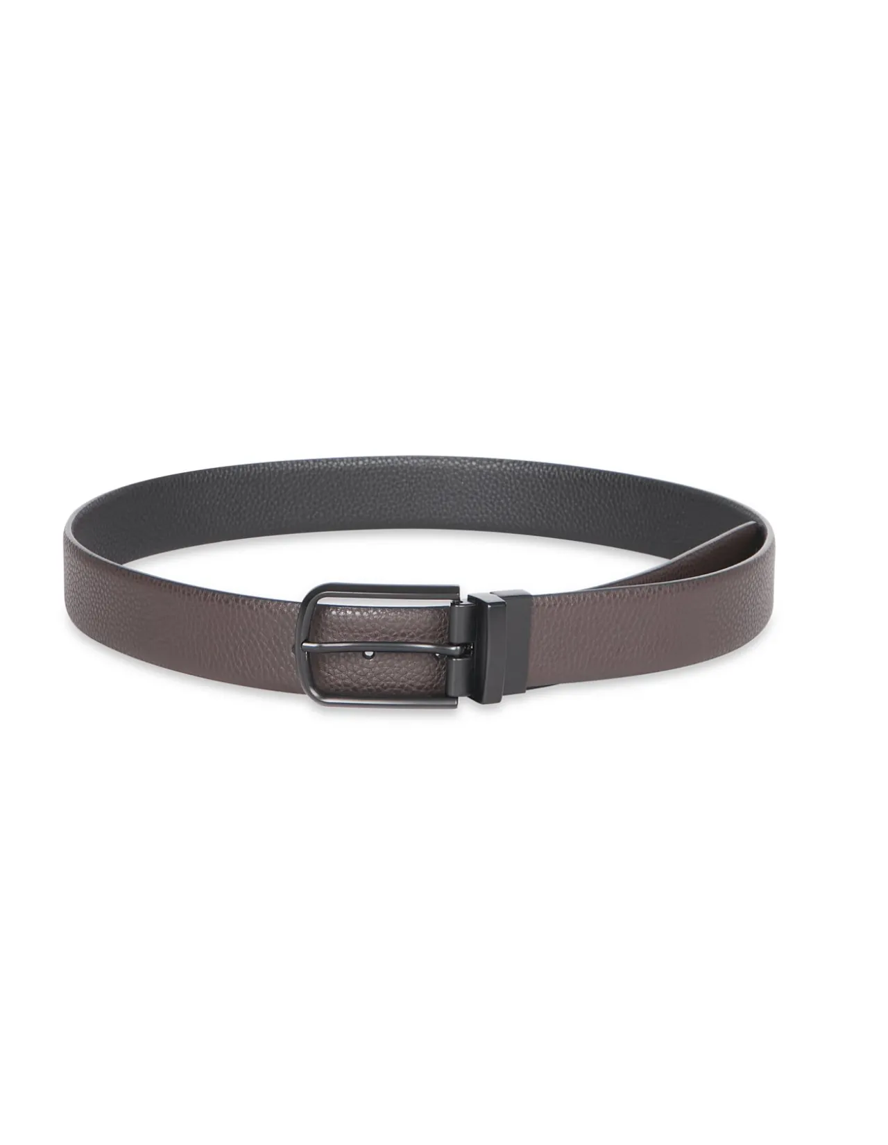 PIN BUCKLE REVERSIBLE BELT