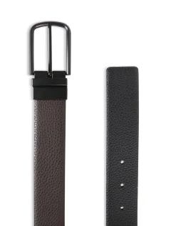 PIN BUCKLE REVERSIBLE BELT