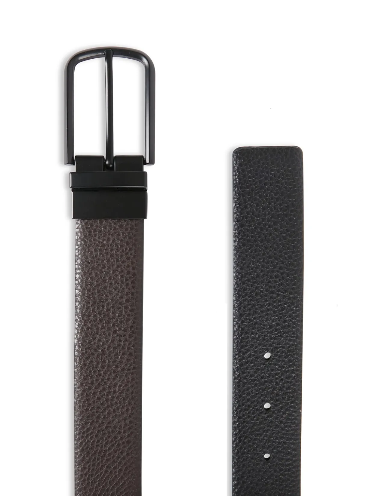 PIN BUCKLE REVERSIBLE BELT