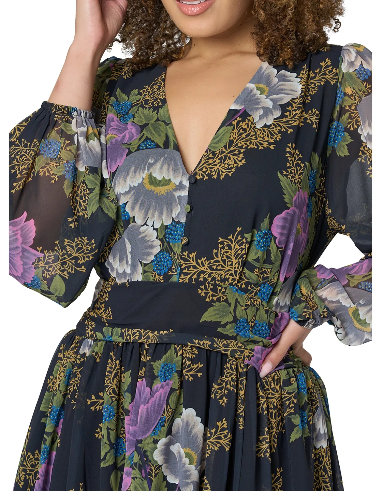 PINK DUSK - HIGHER LOVE MIDI DRESS