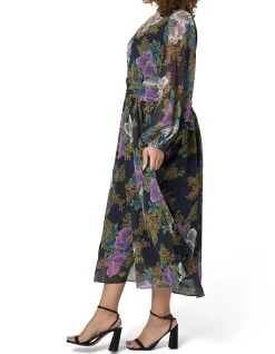 PINK DUSK - HIGHER LOVE MIDI DRESS