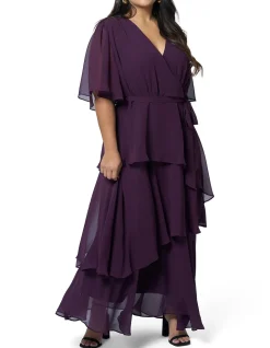 PINK DUSK - HYPNOTIC MAXI DRESS
