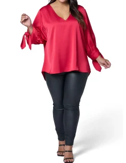PINK DUSK-CHARMED BLOUSE