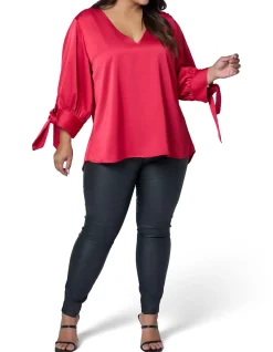 PINK DUSK-CHARMED BLOUSE