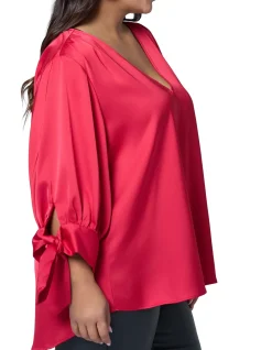 PINK DUSK-CHARMED BLOUSE