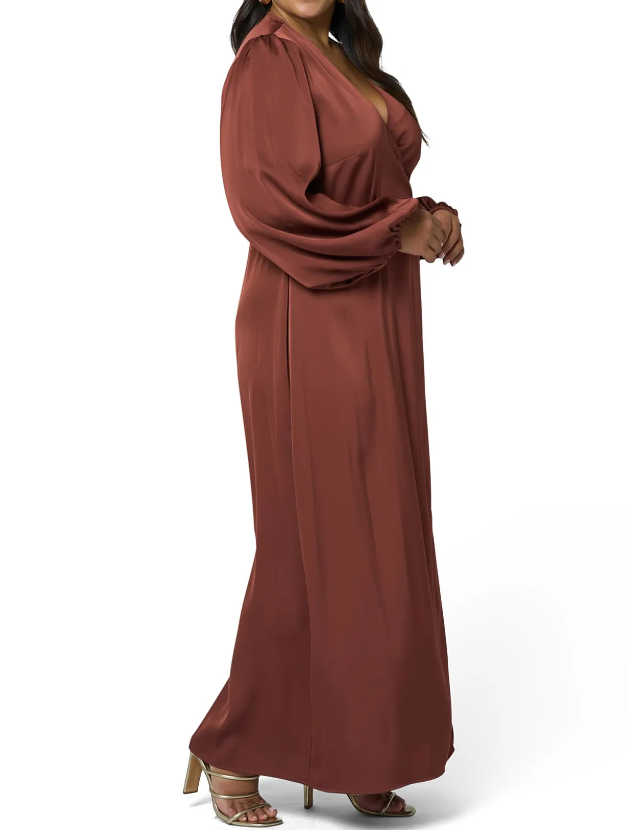 PINK DUSK - CRAZY IN LOVE MAXI DRESS