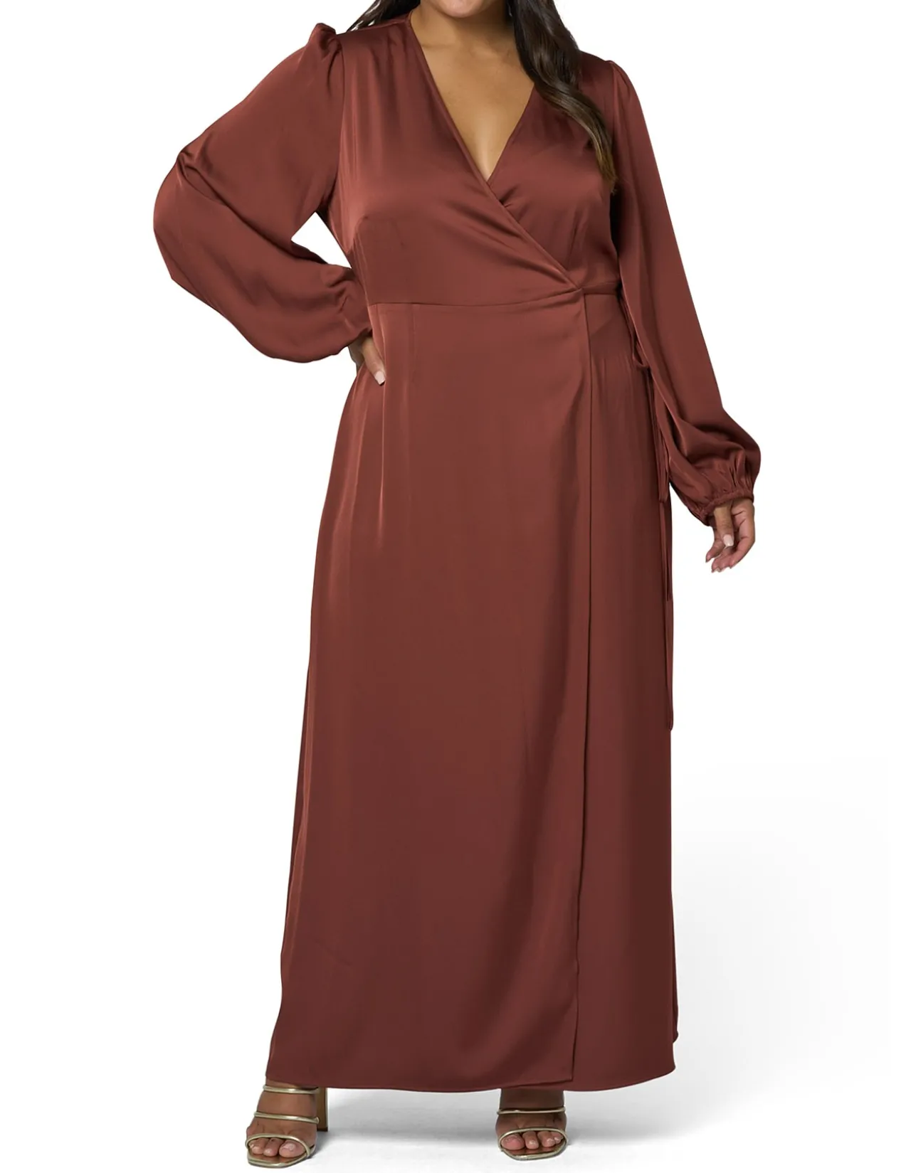 PINK DUSK - CRAZY IN LOVE MAXI DRESS