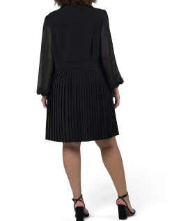 PINK DUSK-FEVERISH NIGHTS TUXEDO MINI DRESS
