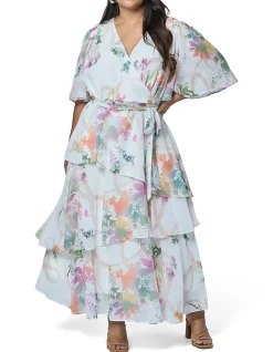 PINK DUSK - HYPNOTIC MAXI DRESS