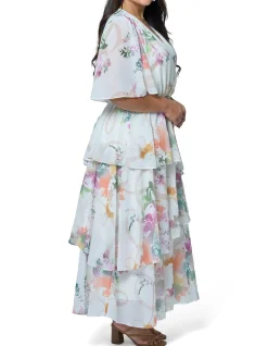 PINK DUSK - HYPNOTIC MAXI DRESS