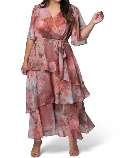 PINK DUSK-HYPNOTIC MAXI DRESS