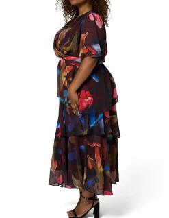 PINK DUSK-HYPNOTIC MAXI DRESS