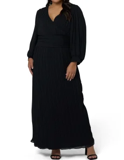 PINK DUSK-SECRET RENDEZVOUS MAXI DRESS