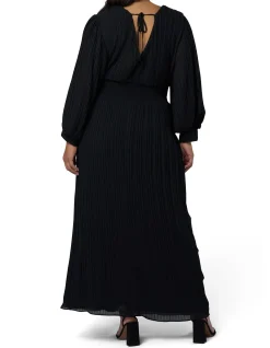 PINK DUSK-SECRET RENDEZVOUS MAXI DRESS