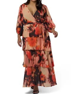 PINK DUSK-TEMPTRESS MAXI DRESS