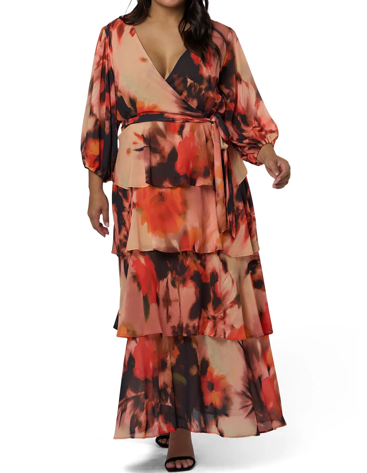 PINK DUSK-TEMPTRESS MAXI DRESS
