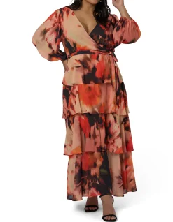 PINK DUSK-TEMPTRESS MAXI DRESS