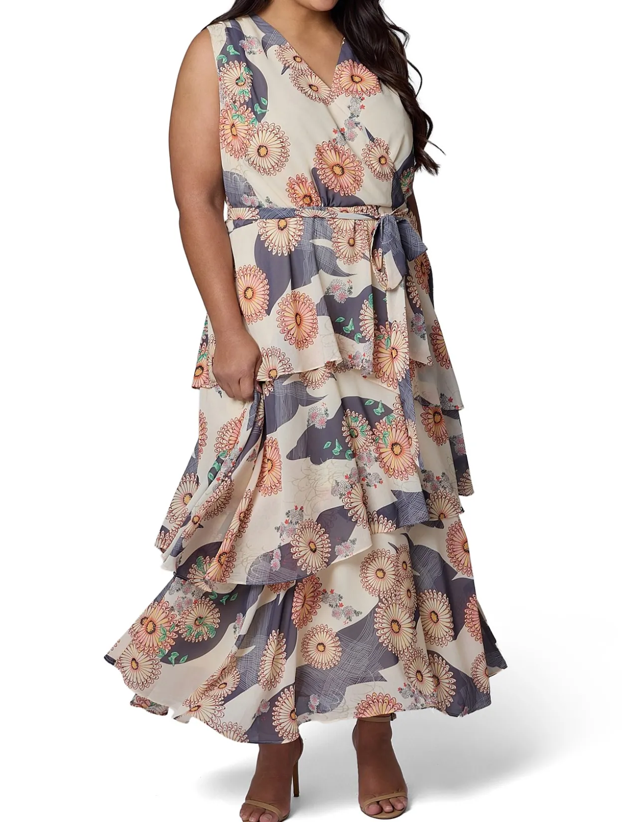 PINK DUSK-WILD NIGHTS MAXI DRESS